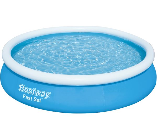 Bestway Fast Set Bw57274gb 19 Round Swimming Pool Blue