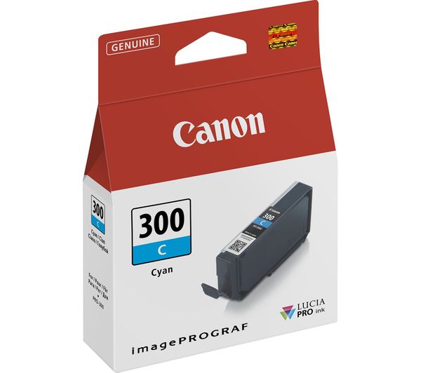 Canon Pfi 300c Cyan Ink Cartridge