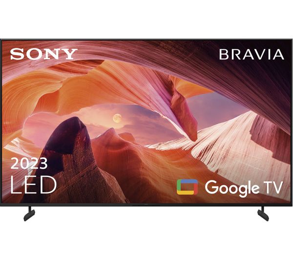 Image of 85" SONY BRAVIA KD-85X80LU Smart 4K Ultra HD HDR LED TV with Google Assistant, Black