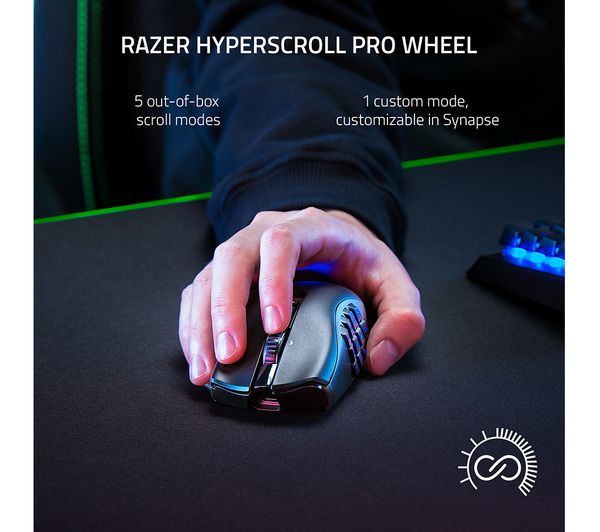 122464 RAZER Naga V2 Pro RGB Wireless Optical Gaming Mouse Currys