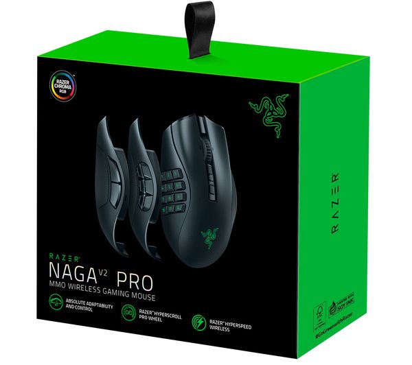 RAZER Naga V2 Pro RGB Wireless Optical Gaming Mouse - 122464