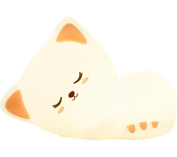 Groov E Cuties Sophie Kitten Kids Multicolour Night Light Usb Powered Groov E Cuties Sophie Kitten Kids Multicolour Night Light Usb Powered