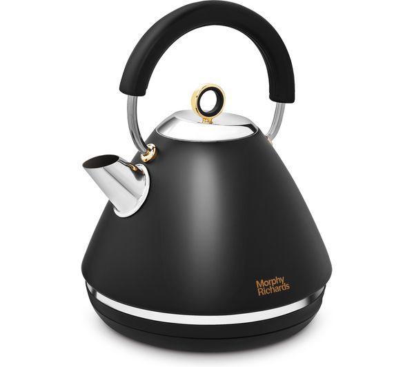 Image of MORPHY RICHARDS Accents 102047 Traditional Kettle - Black