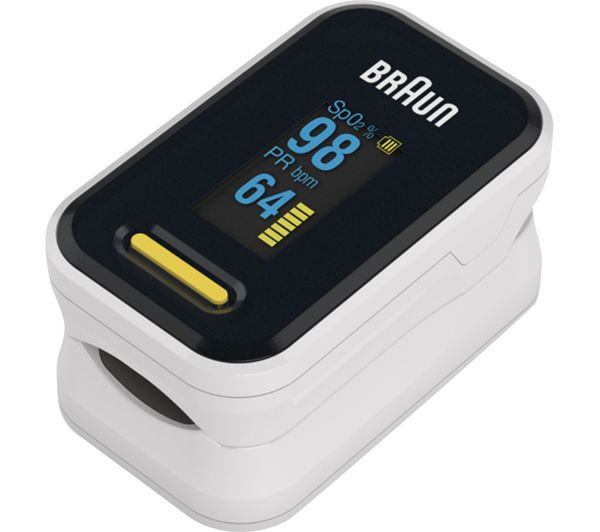 Braun Bxyk81ceu Pulse Oximeter Black White