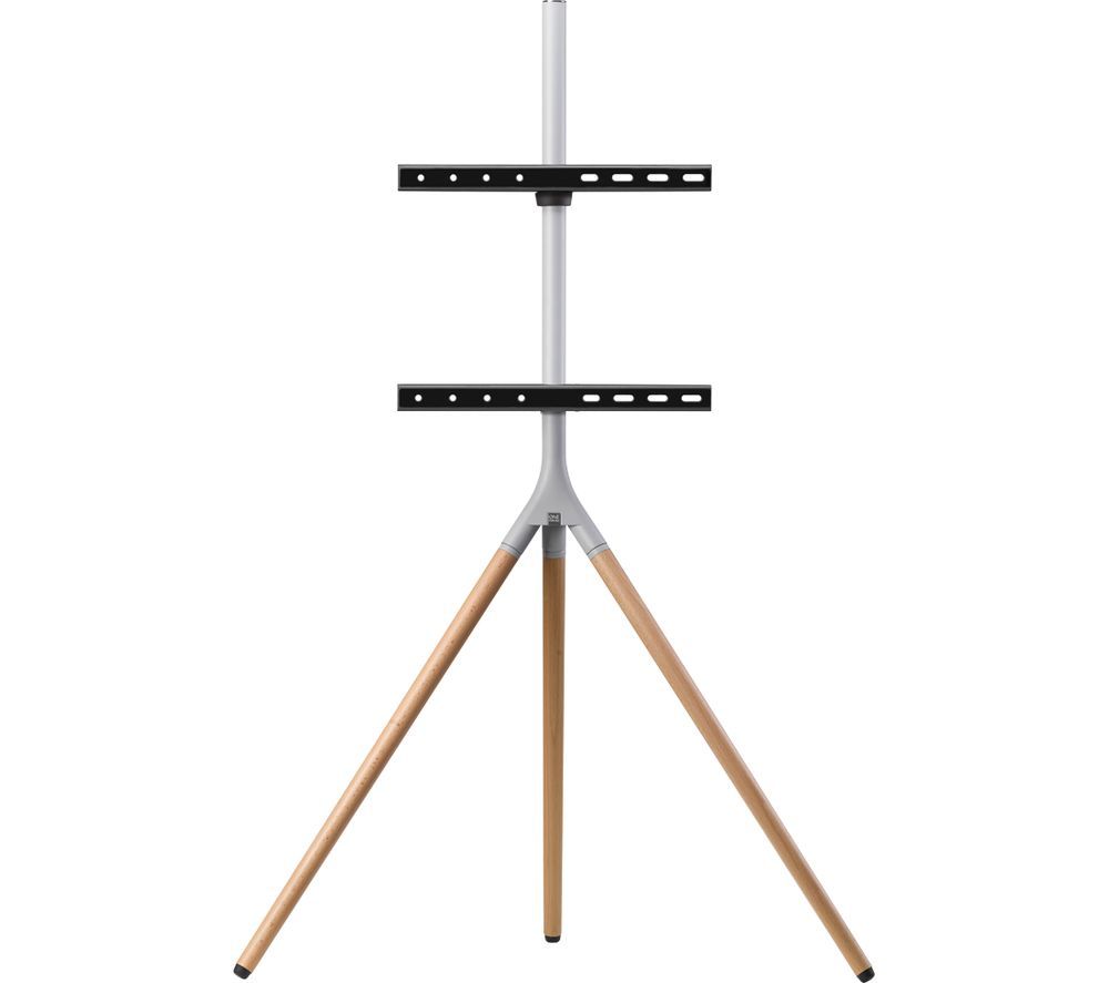 WM 7472 32-65" Tripod TV Stand - Dark Oak