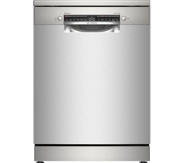 Series 4 SMS4EMI06G Full-size Dishwasher - Stainless Steel