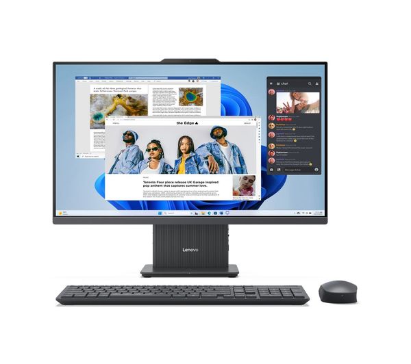Image of LENOVO IdeaCentre AIO 27" All-in-One PC - Intel® Core™ i3, 512 GB SSD, Grey