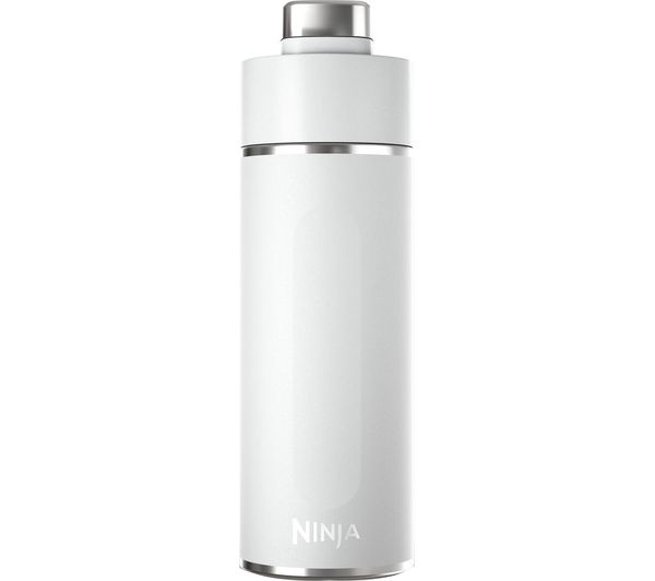 NINJA Thirsti Travel Water Bottle - Steam White, 530 ml