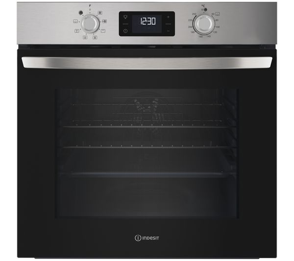Indesit Turngo Io 253 X Uk Electric Oven Black