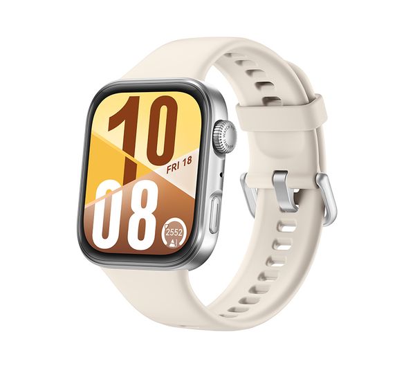 Huawei Watch Fit 4 Aluminium Alloy White Fluoroelastomer Strap
