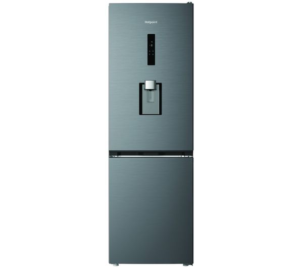 An image of HOTPOINT VitalCare HPK 26371W XP4UKE 70/30 Fridge Freezer - Brushed Steel