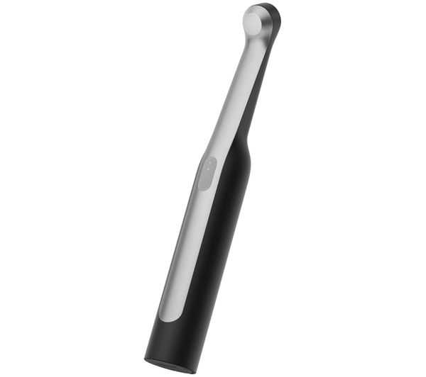 An image of HOTO Wand 12-piece Ultimate Cordless Spin Scrubber - Black & Silver