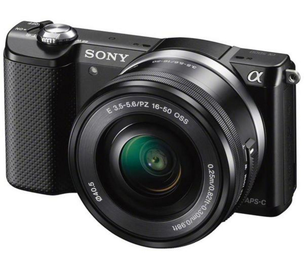 Buy SONY a5000 Mirrorless Camera with 16-50 mm f/3.5-5.6 Lens | Free