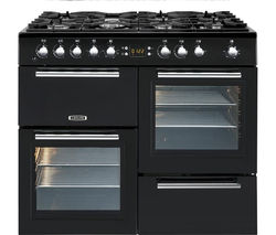 LEISURE A La Carte 100 AL100F230K Dual Fuel Range Cooker - Black