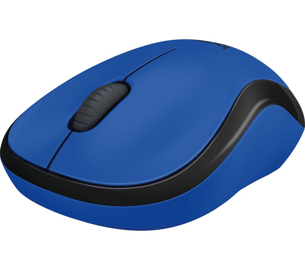 LOGITECH M220 Silent Wireless Optical Mouse - Blue