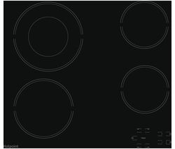 HOTPOINT HR 612 C H Electric Ceramic Hob - Black