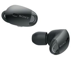 SONY WF1000X Wireless Bluetooth Noise-Cancelling Headphones - Black