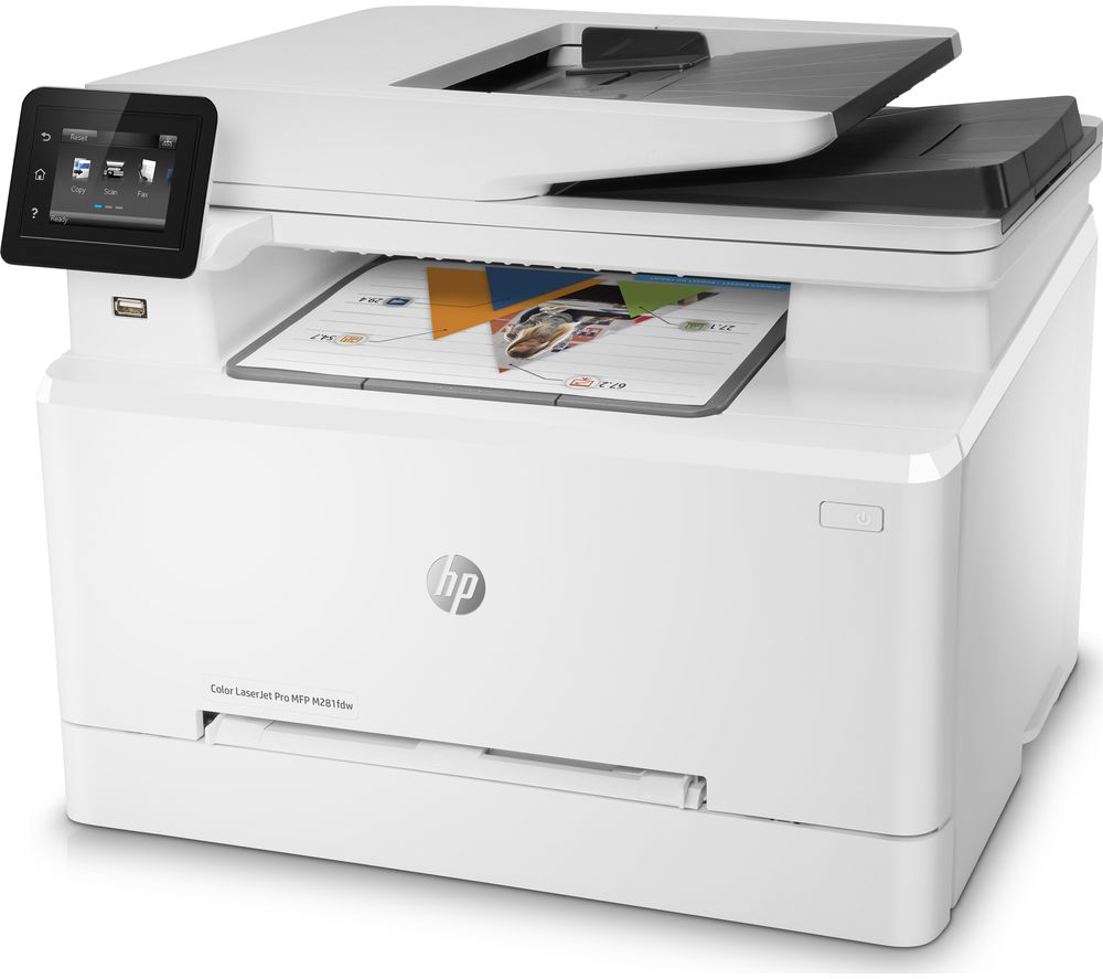 Buy HP LaserJet Pro MFP M281fdw All-in-One Wireless Laser Printer with ...