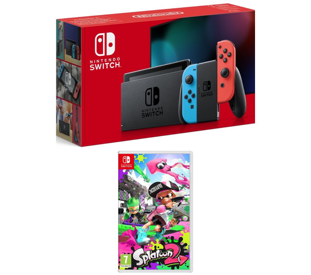 NINTENDO Switch Neon & Splatoon 2 Bundle review