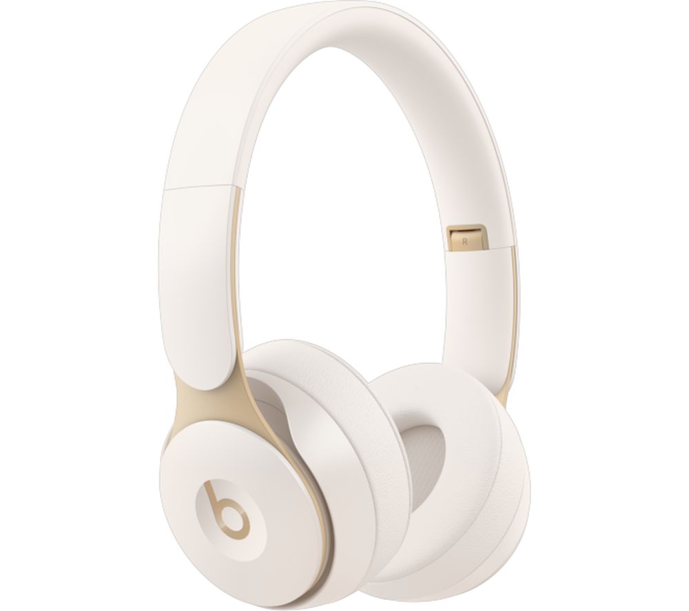 BEATS Solo Pro Wireless Bluetooth Noise-Cancelling Headphones - Ivory