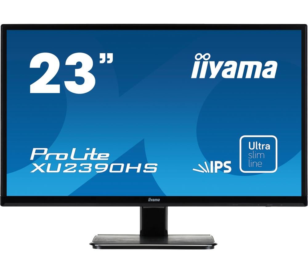 IIYAMA ProLite XU2390HS-1 Full HD 23″ IPS LCD Monitor – Black, Black