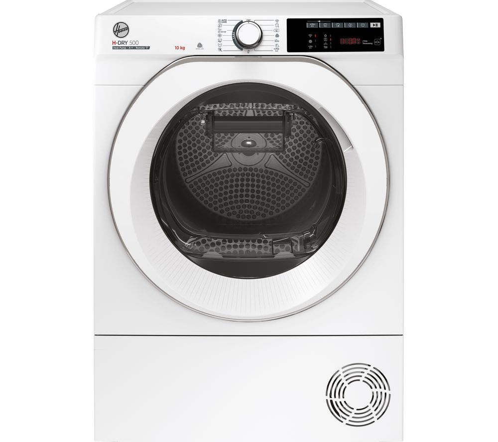 HOOVER H-Dry 500 ND H10A2TCE WiFi-enabled 10 kg Heat Pump Tumble Dryer  White, White