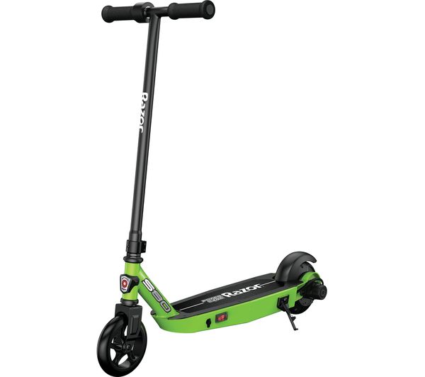 Image of RAZOR Power Core S80 Electric Kids' Scooter - Black & Green