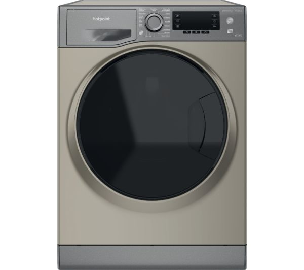 Image of HOTPOINT NDD 8636 GDA UK 8 kg Washer Dryer - Graphite