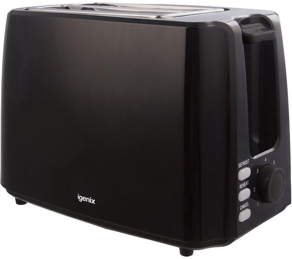 Igenix Ig3012 2 Slice Toaster Black