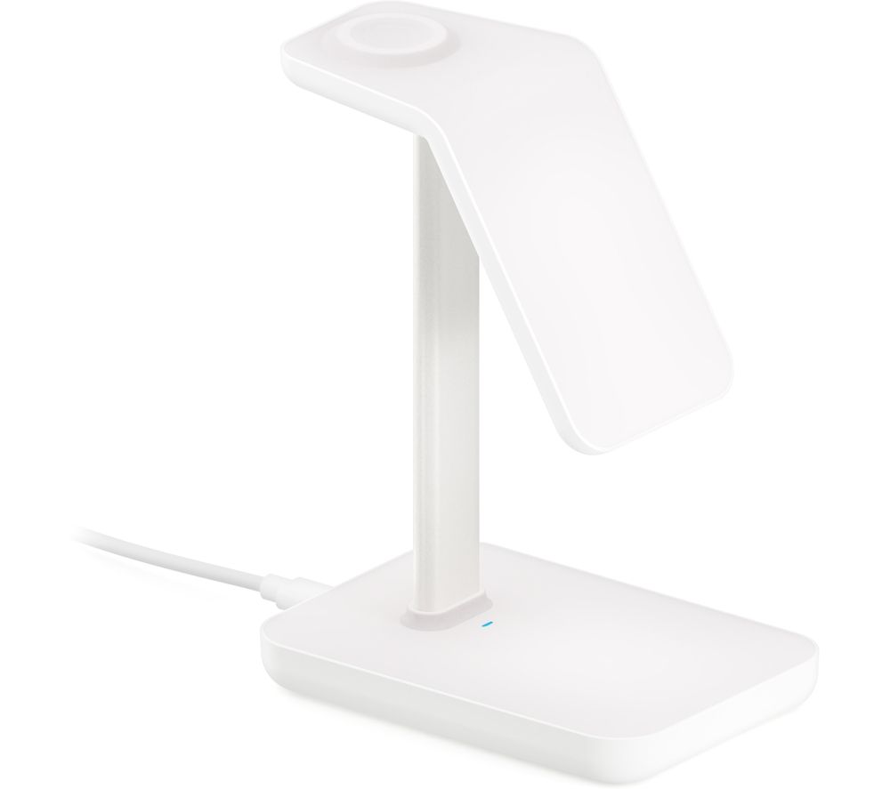 HiRise 3 Qi Wireless Charging Stand with MagSafe - White