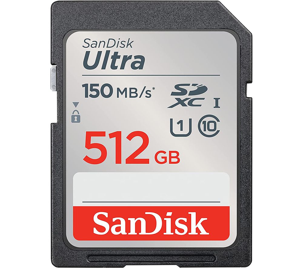 Ultra Class 10 SDXC Memory Card - 512 GB