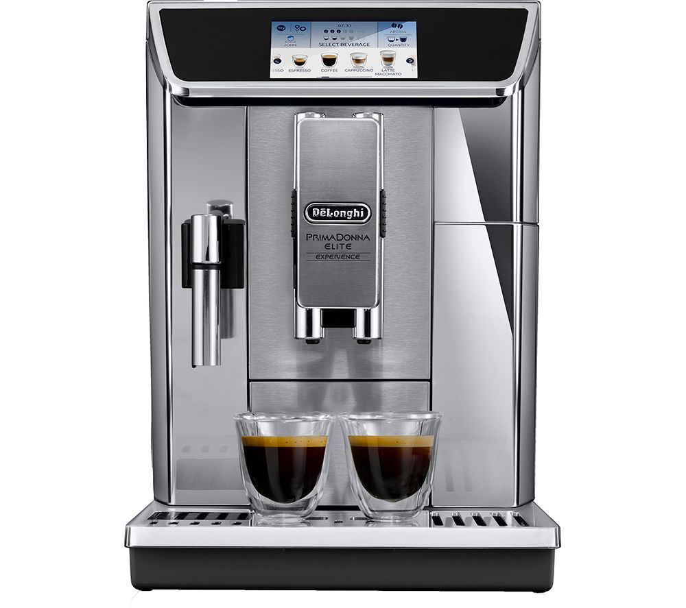 Primadonna Elite Experience ECAM650.85.MS Smart Bean to Cup Coffee Machine - Silver