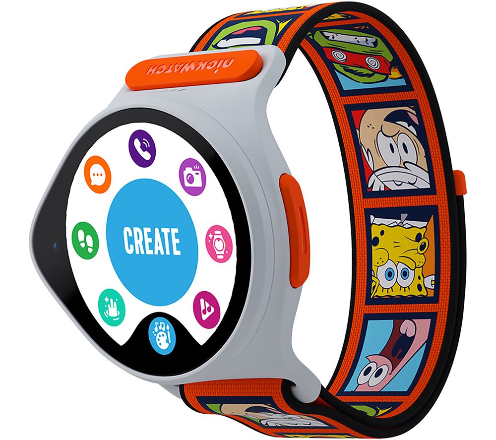 Nickolodeon-themed 4G Kids' Smart Watch - Grey