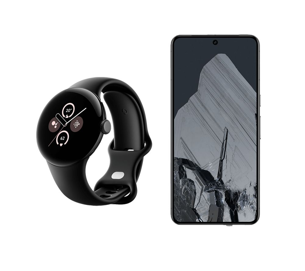 Pixel 8 Pro (128 GB, Obsidian) & Pixel Watch 2 Bundle