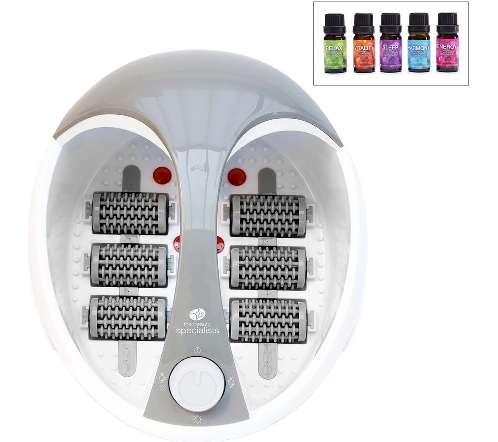 Deluxe Foot Spa Bath & Massager with Essential Oils
