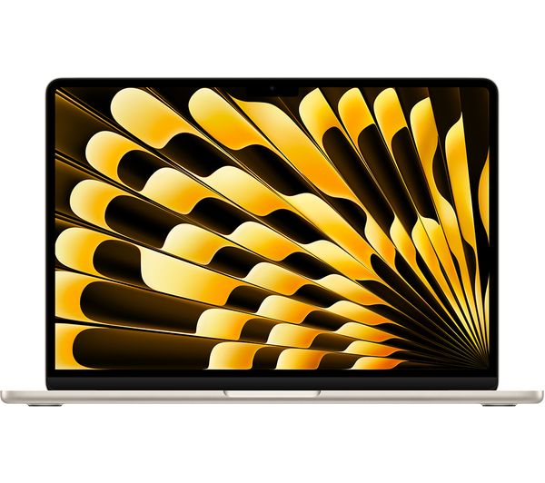 Image of APPLE MacBook Air 13.6" (2024) - M3, 512 GB SSD, Starlight