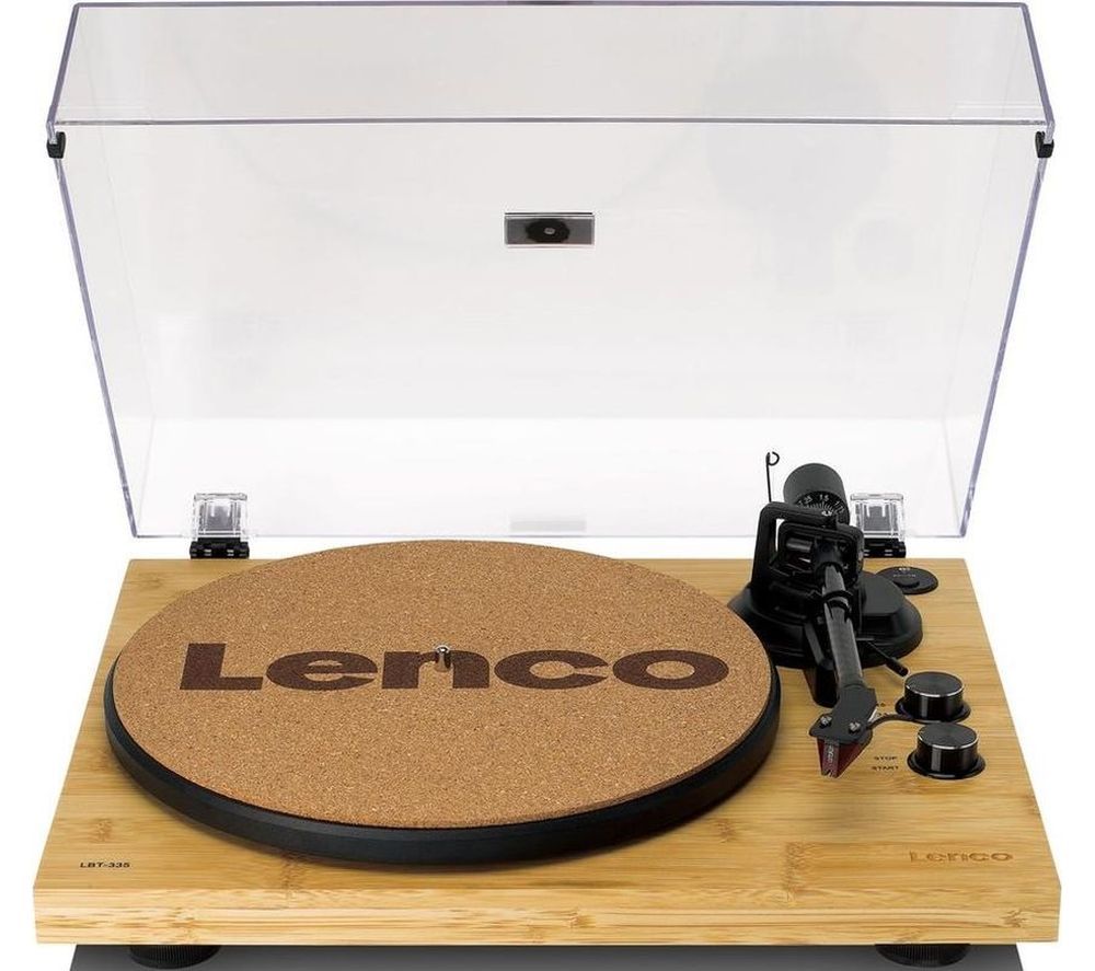 LBT-335 Belt Drive Bluetooth Turntable - Bamboo