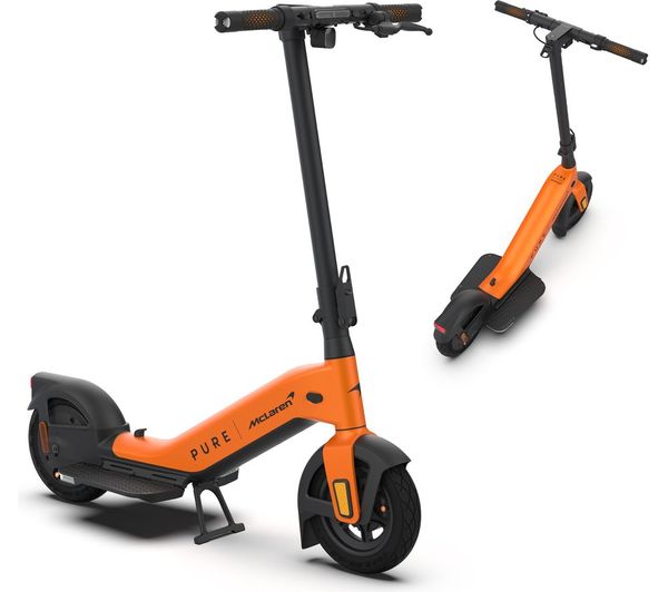 Pure Electric Pure X Mclaren Special Edition Electric Folding Scooter Papaya