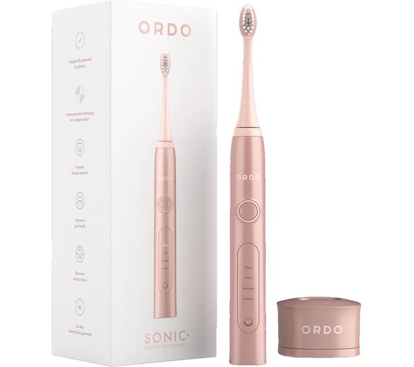 ORDO Sonic+ Electric Toothbrush - Rose Gold