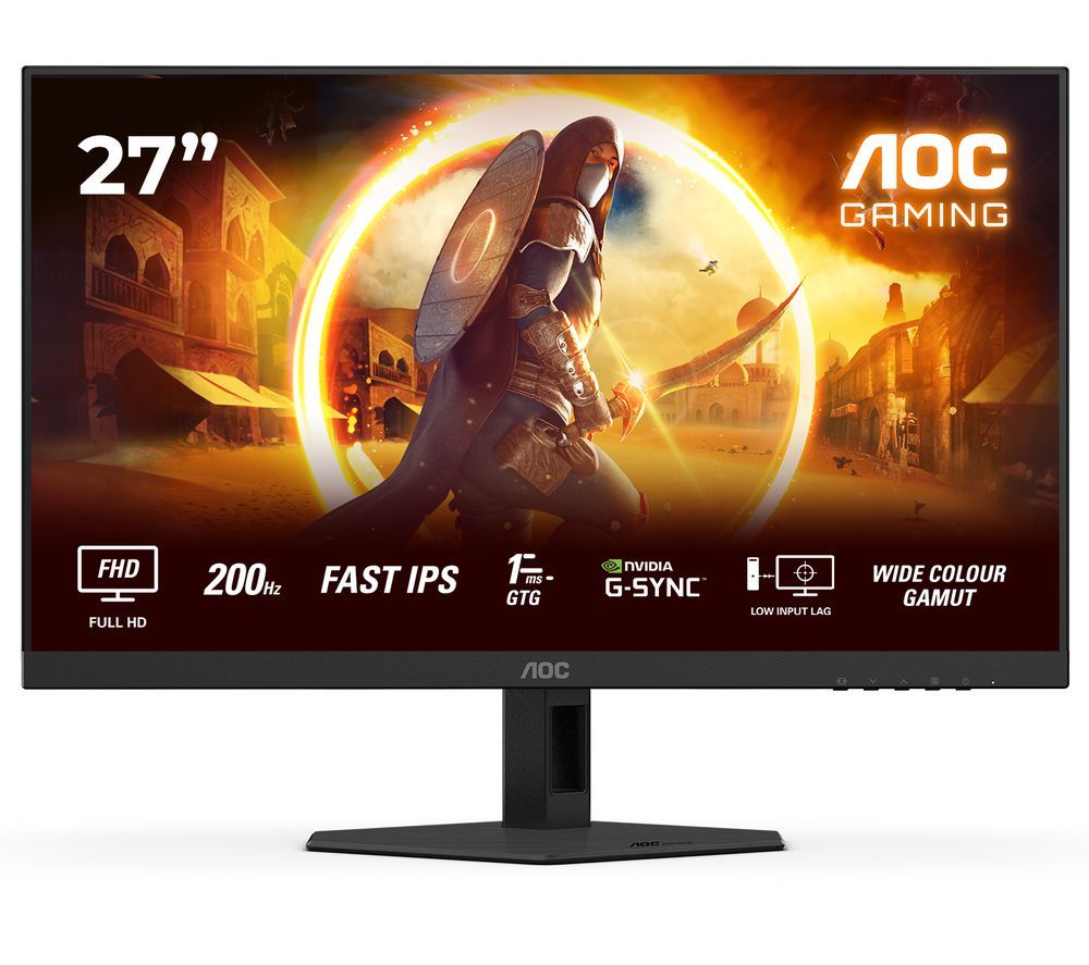 27G4HRE Full HD 27" IPS LCD Gaming Monitor - Black