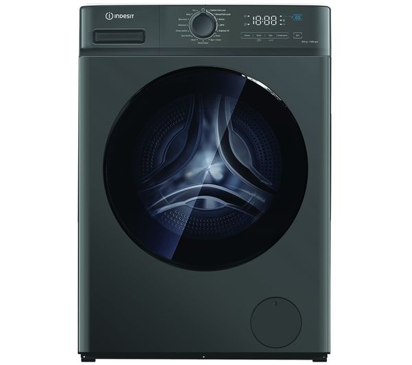 An image of INDESIT MyTime IDMA 8564S UK 8 kg Washer Dryer - Dark Grey