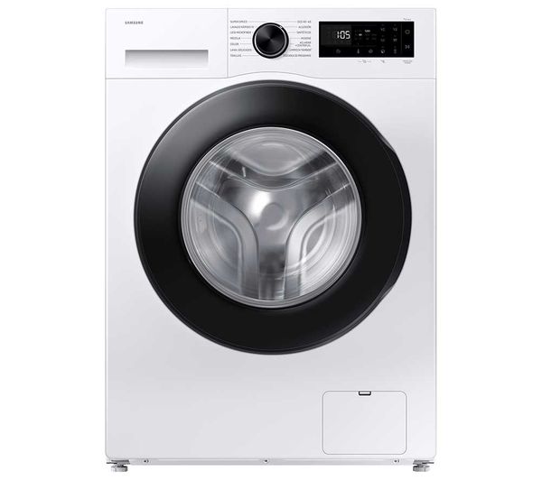 An image of SAMSUNG Series 5 AI Energy WW80FG5L32AEEU WiFi-enabled 8 kg 1200 Spin Washing Machine - White