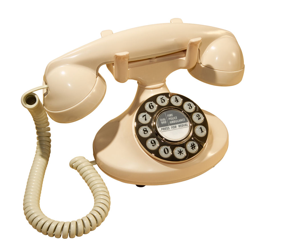 GPO Pearl Corded Phone, Ivory