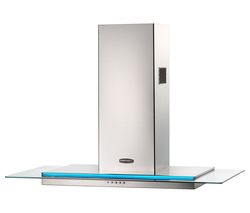 RANGEMASTER Toledo RMHDT110SS Chimney Cooker Hood - Stainless Steel