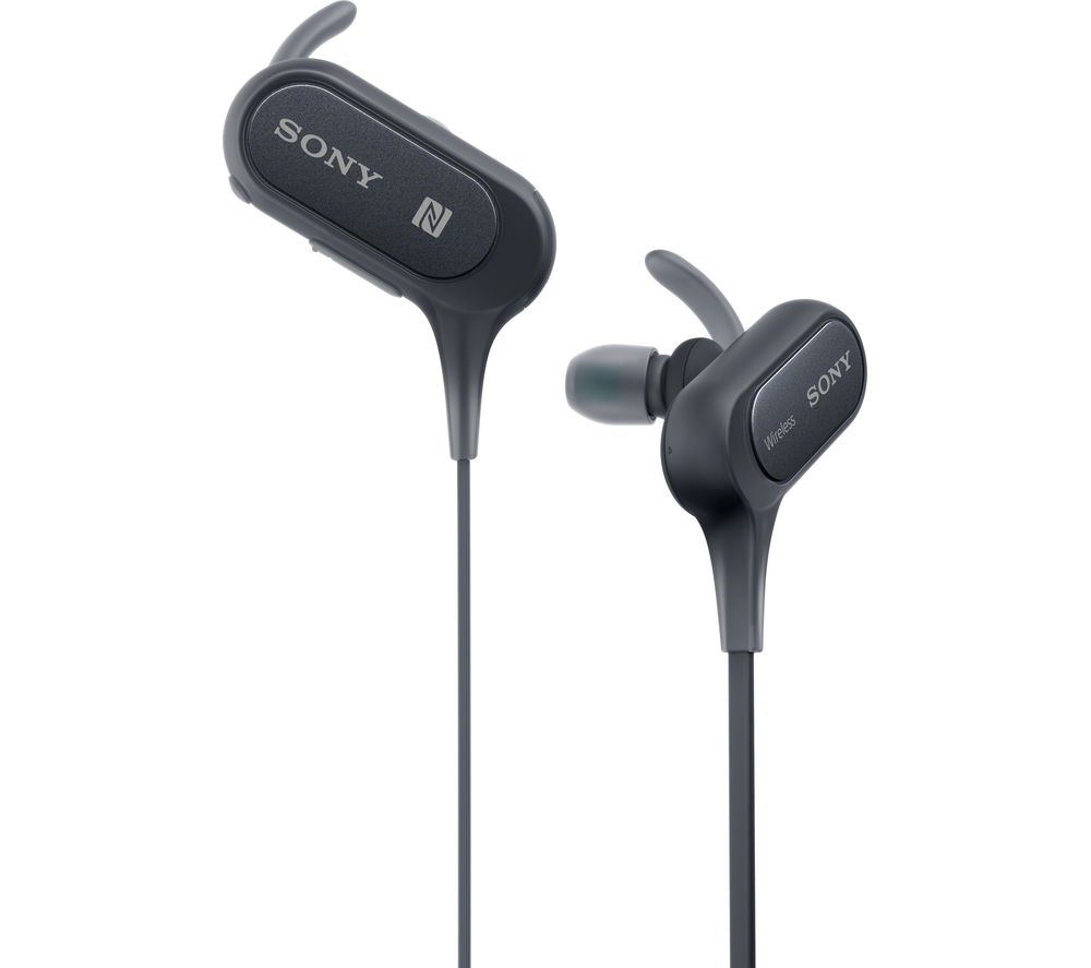 Buy SONY MDR-XB50BS Wireless Bluetooth Headphones - Black | Free Delivery | Currys