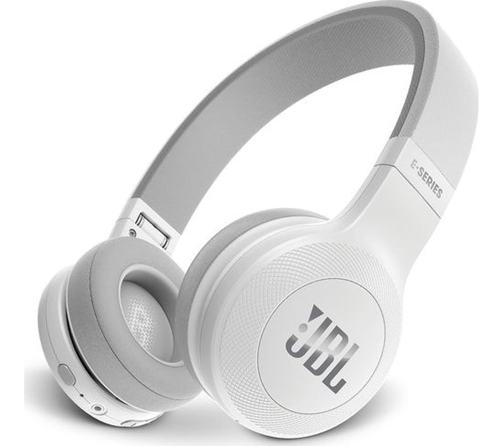 Buy JBL E45BT Wireless Bluetooth Headphones - White | Free Delivery | Currys