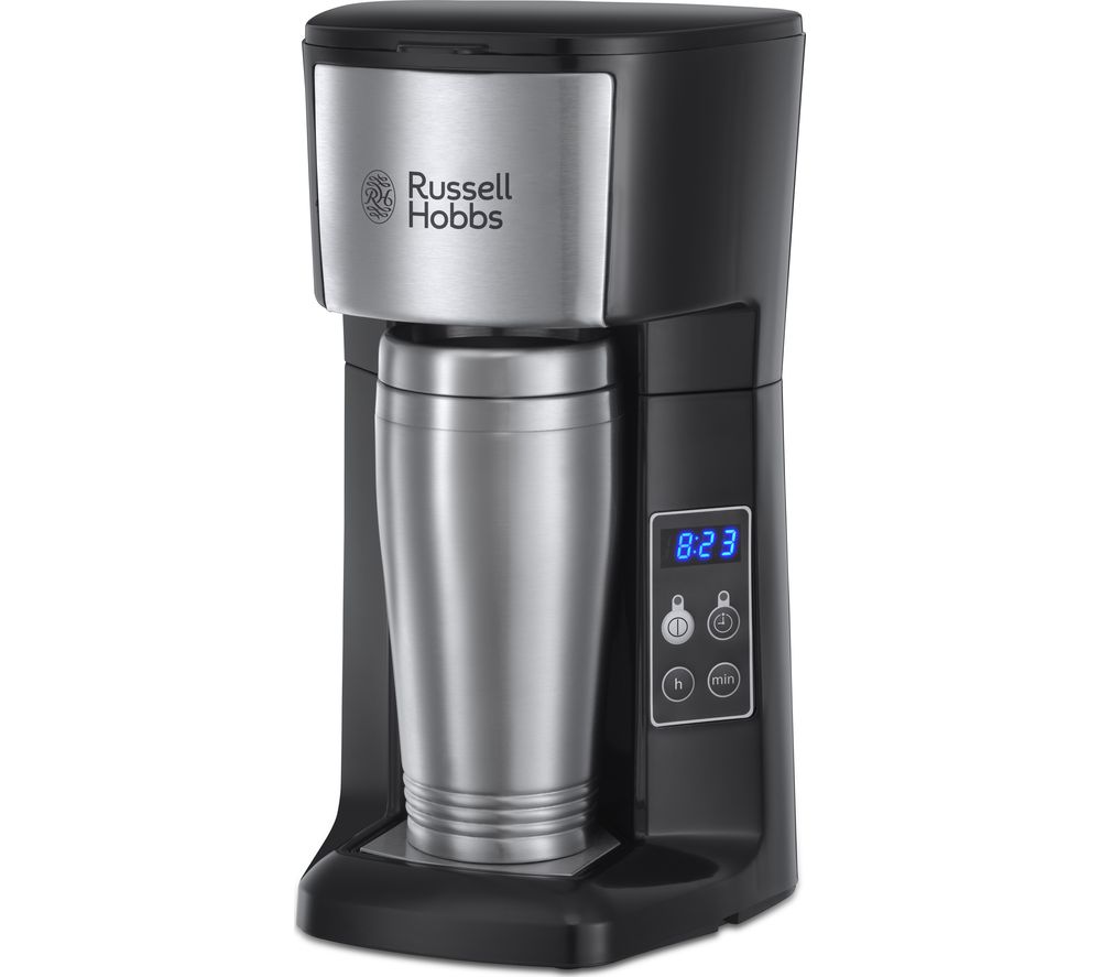 RUSSELL HOBBS Brew & Go 22630 Filter Coffee Machine - Stainless Steel