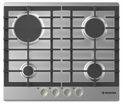 HOOVER HGH64SCE X Gas Hob - Stainless Steel