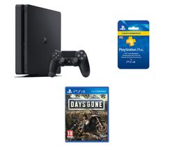 SONY PlayStation 4, Days Gone & PlayStation Plus 3 Month Subscription Bundle - 500 GB