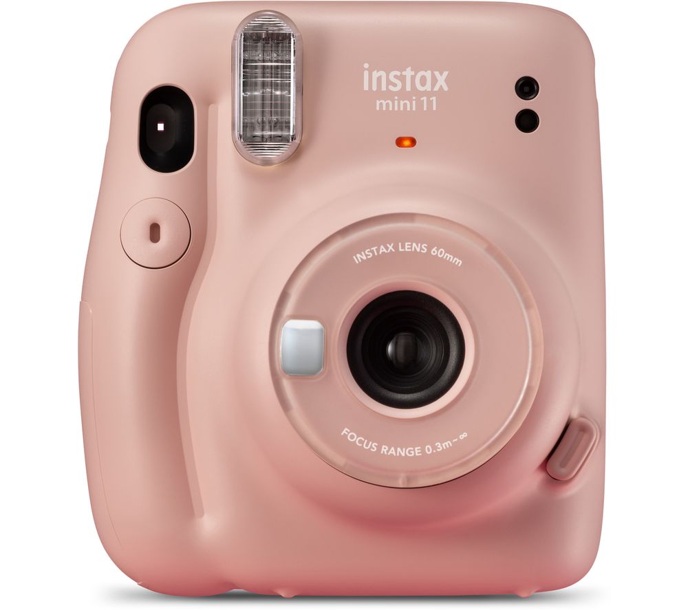 INSTAX mini 11 Instant Camera - Blush Pink Fast Delivery | Currysie